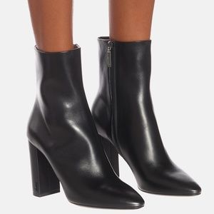 Yves Saint Laurent Lou Boots in Black